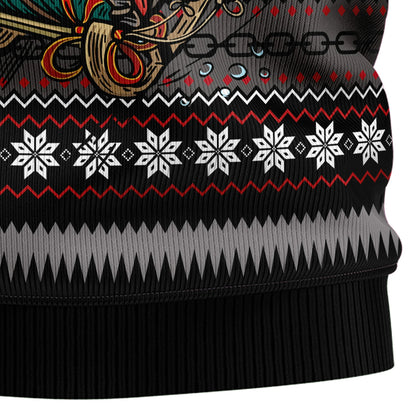 Santa Sleigher Ugly Christmas Sweater, Christmas Gift,Gift Christmas 2024