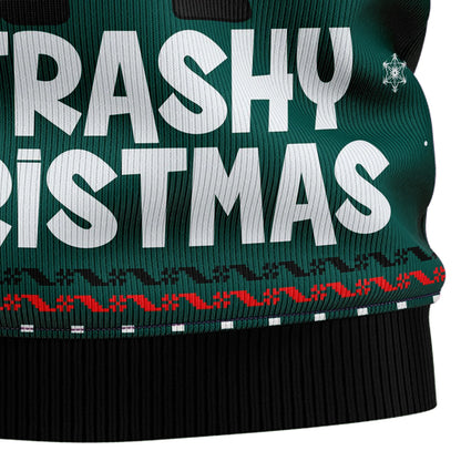 Raccoon Trashy Christmas Ugly Christmas Sweater,Christmas Gift,Gift Christmas 2024