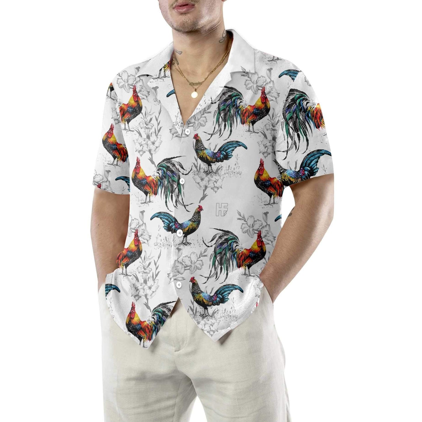 On Wonderful Rooters Farm Design Hawaiian Shirt, Hawaiian Shirt Gift, Christmas Gift