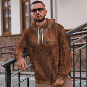 3D Bigfoot Costume Tshirt Hoodie Apparel