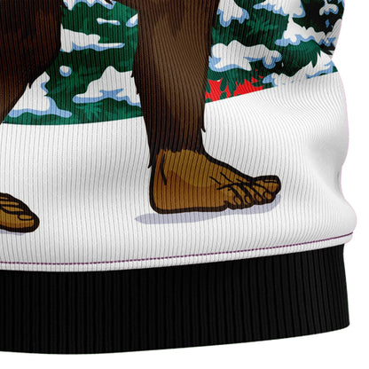 Bigfoot Ugly Christmas Sweater, Christmas Ugly Sweater,Christmas Gift,Gift Christmas 2024