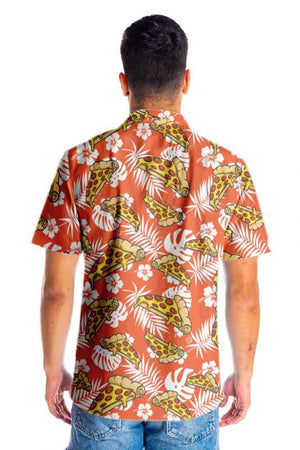 Wonderful Aloha Tropical Pizza Design Hawaiian Shirt, Hwaiian For Gift