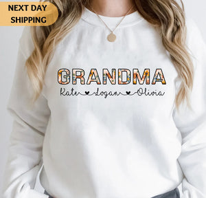 Personalized MiMi Grandma T-shirts, Grandma Garden, Mother's Day Tee, Custom Name Gifts Shirts