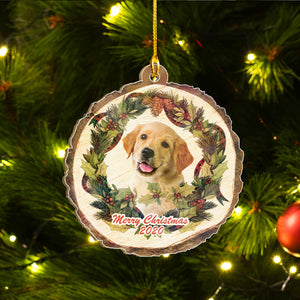 Xmas Golden Retriever Ornaments Set, Merry Woofmas Ornaments Set, Funny Christmas Ornaments Family Gift Idea For Dog Lover