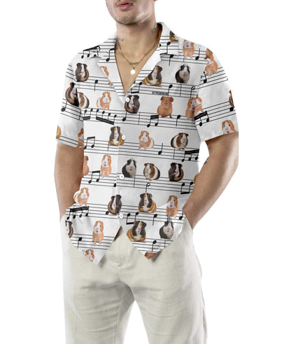 The Guinea Pig Song Design Hawaiian Shirt, Hawaiian Shirt Gift, Christmas Gift