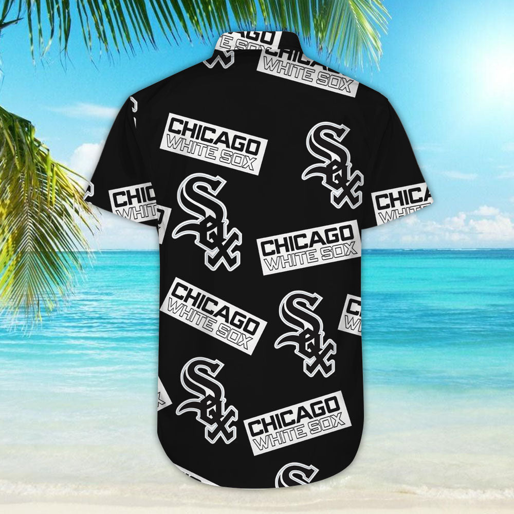 Chicago White Sox Hawaiian Shirt_Hawaiian Shirt Gift, Christmas Gift
