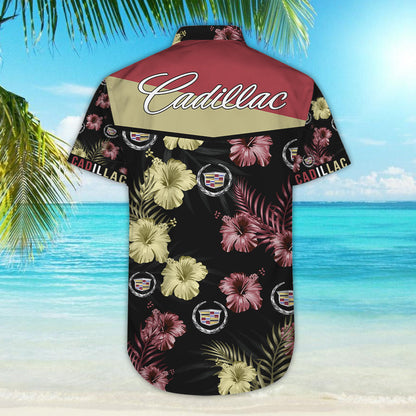 Cadillac Hawaiian Shirt_ Hawaiian Shirts -Hawaiian Shirt Gift, Christmas Gift