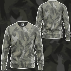 3D Parrot Camo Custom Tshirt Hoodie Apparel