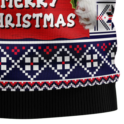 Grumpy Cat Merry Christmas Xmas Santa Hat Ugly Christmas Sweater,Christmas Ugly Sweater,Christmas Gift,Gift Christmas 2024