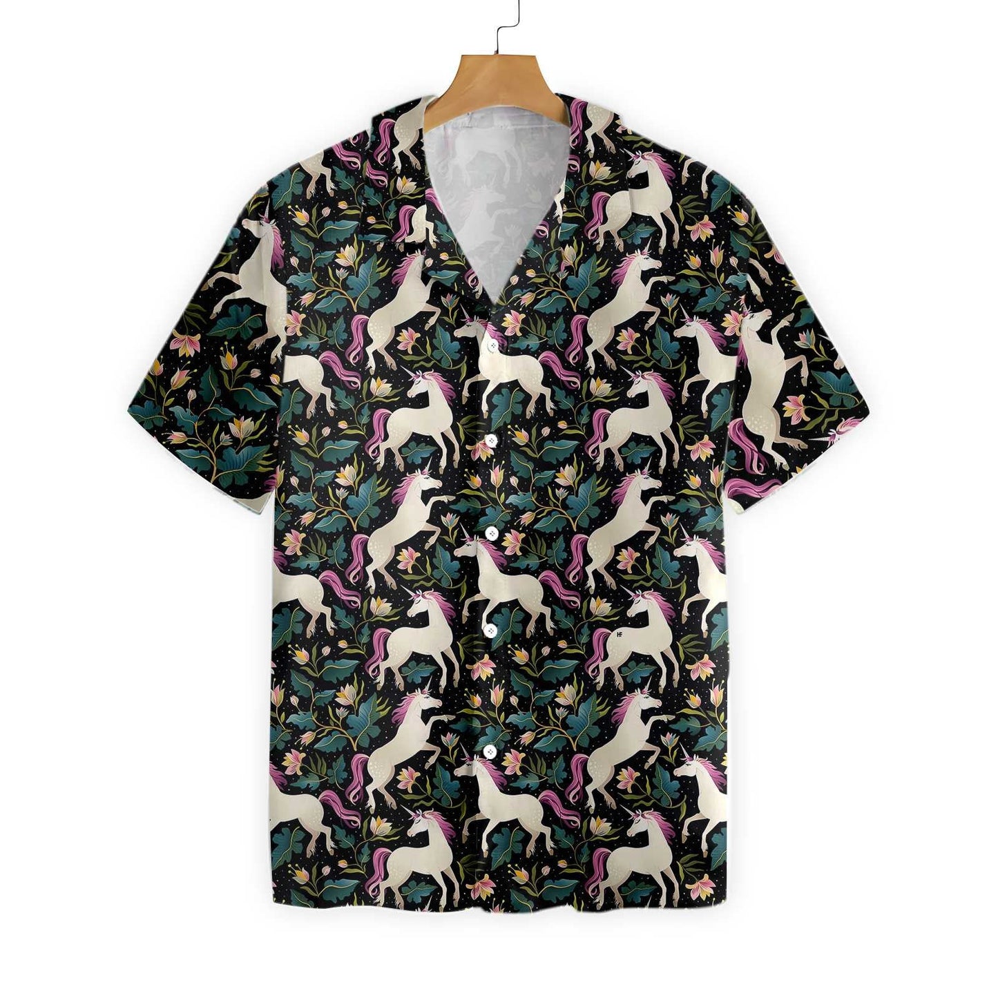 Fantasy Unicorns Believe In Miracle Design Hawaiian Shirt,Hawaiian Shirt Gift, Christmas Gift