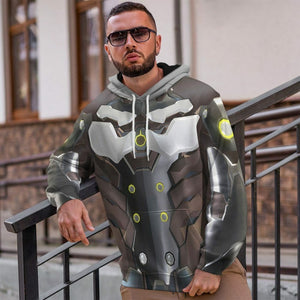 3D Genji Overwatch Custom Tshirt Hoodie Appreal