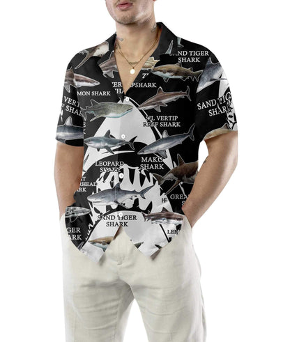 Great Sharks Of The World Hawaiian Shirt,Hawaiian Shirt Gift, Christmas Gift