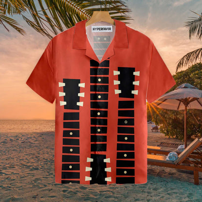 Go Where The Guitar Takes You Design Hawaiian Shirt, Hawaiian Shirt Gift, Christmas Gift