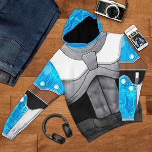 3D Teen Titan Cyborg Cosplay Custom Tshirt Hoodie Apparel