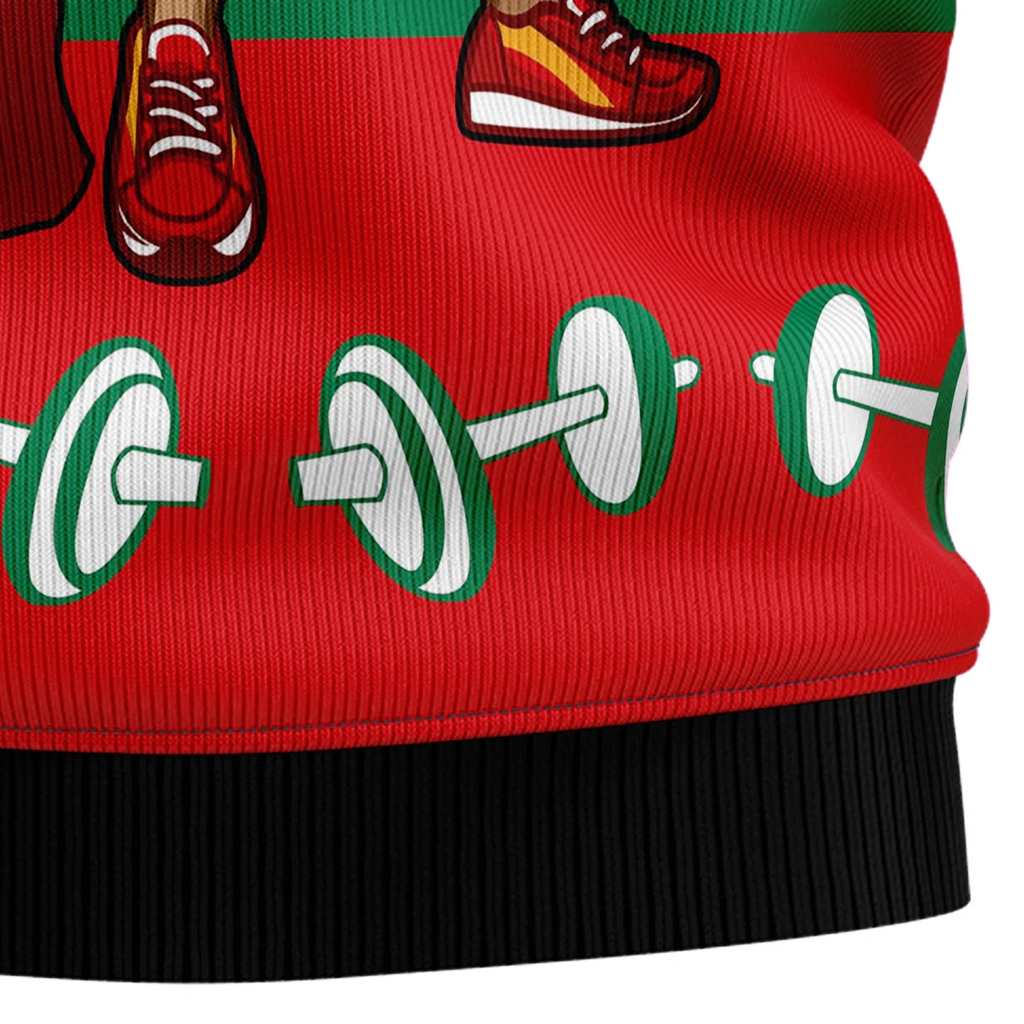 Santa Gym Ugly Christmas Sweater, Christmas Gift,Gift Christmas 2024