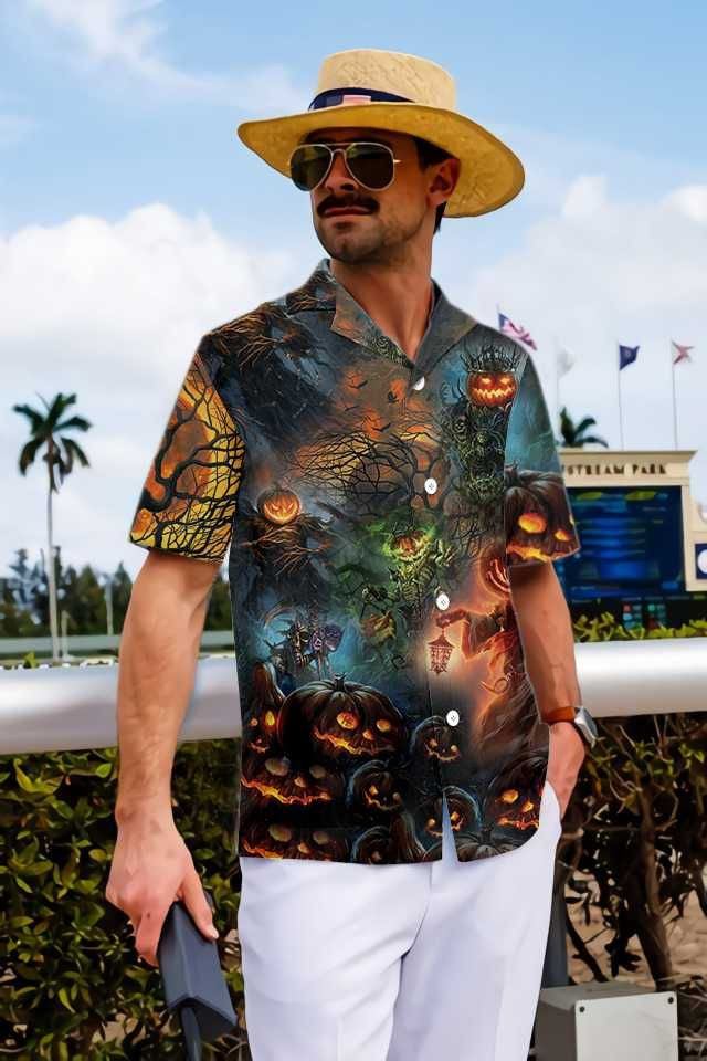 Everyday Is Halloween Day Hawaiian Shirt,Hawaiian Shirt Gift, Christmas Gift
