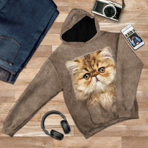 3D Persian Cat Tshirt Hoodie Apparel