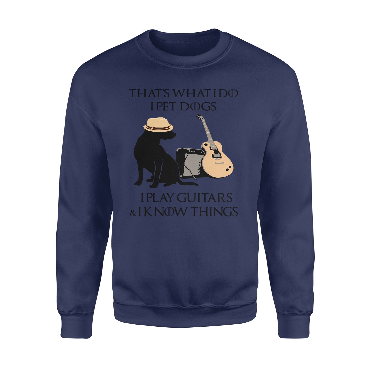 That's What I do I pet Ugly Sweater - Lustiges Sweatshirt, Weihnachtsgeschenke, hässlicher Pullover für Männer und Frauen