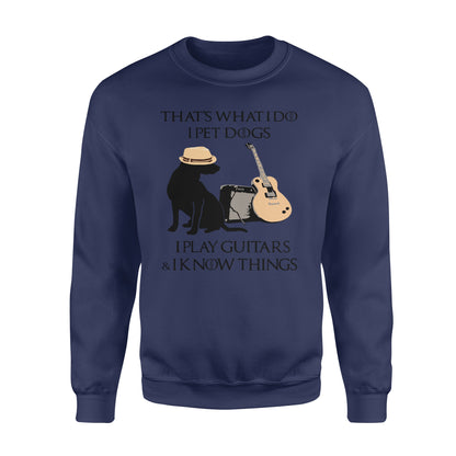 That's What I do I pet Ugly Sweater - Lustiges Sweatshirt, Weihnachtsgeschenke, hässlicher Pullover für Männer und Frauen