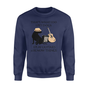 That's What I do I pet Ugly Sweater - Funny sweatshirt gifts christmas ugly sweater for men and women