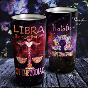 The Most Fearless of The Zodiac Personalized Tumbler- Astrology Sign Gift, Stainless Tumbler