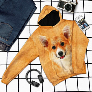 3D Corgi Cosplay Custom Tshirt Hoodie Appreal