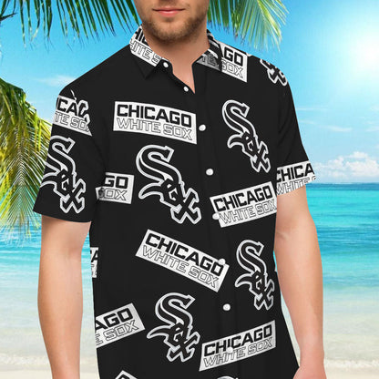 Chicago White Sox Hawaiian Shirt_Hawaiian Shirt Gift, Christmas Gift