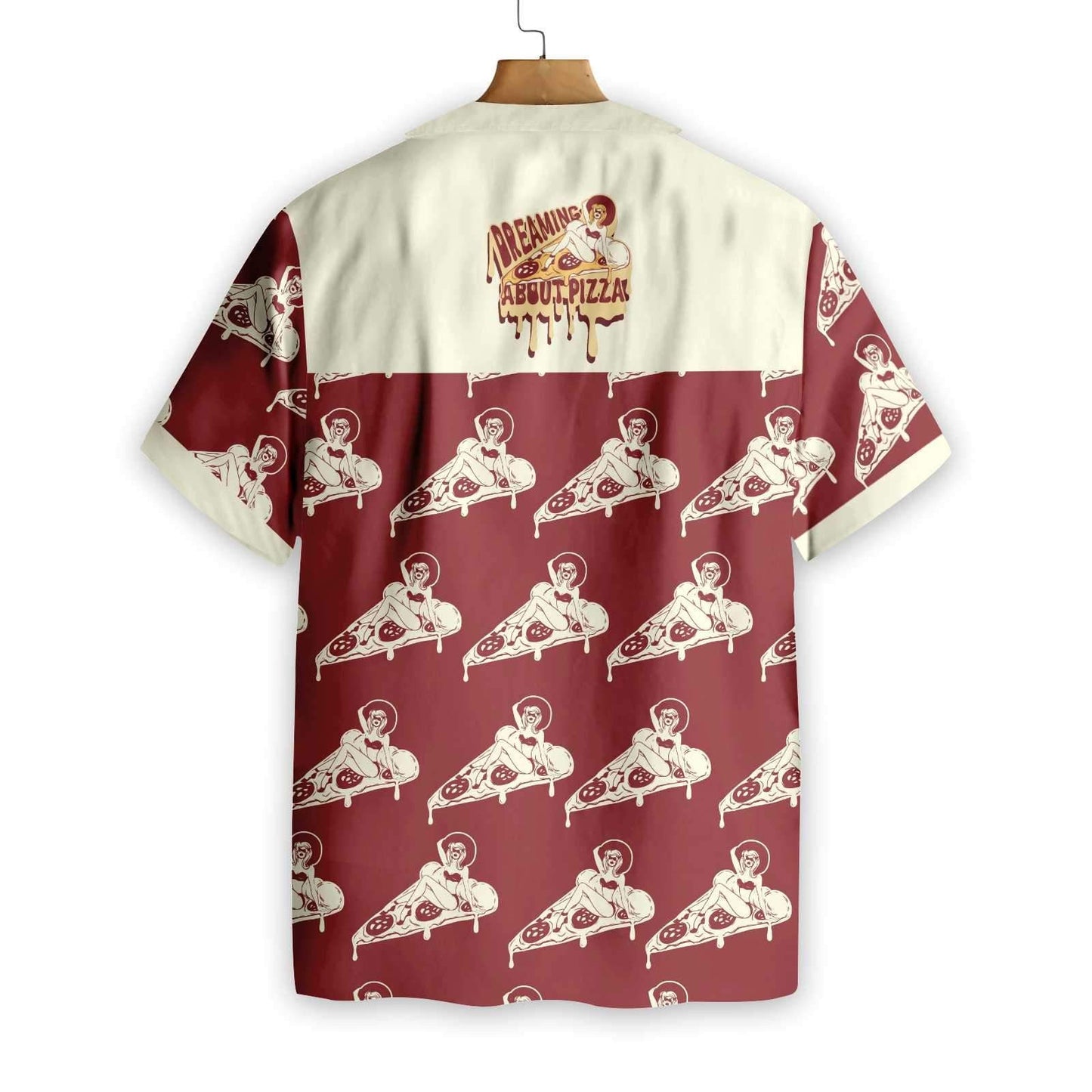 Dreaming About Pizza Funny Design Hawaiian Shirt,Hawaiian Shirt Gift, Christmas Gift