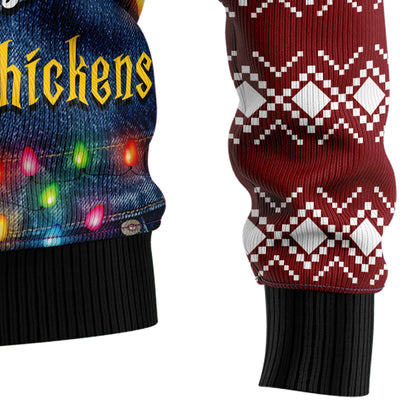 Just A Girl Who Loves Christmas And Chickens Christmas Sweater,Christmas Ugly Sweater,Christmas Gift,Gift Christmas 2024