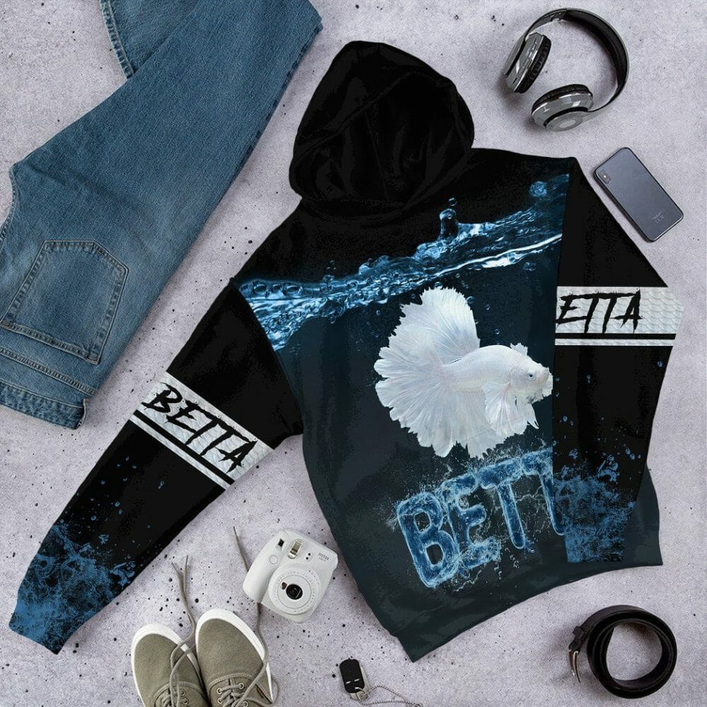 3D Love Betta Custom Tshirt Hoodie Apparel