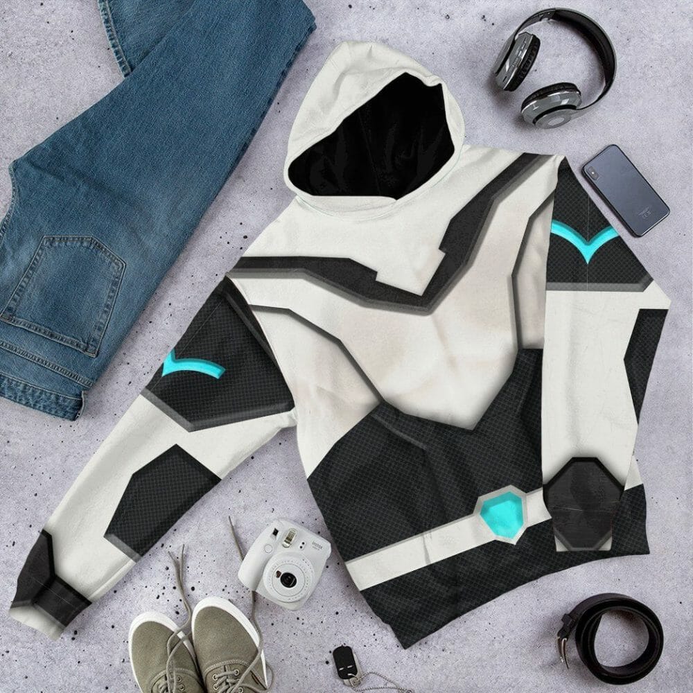 3D Voltron Legendary Defender Shiro Armor Custom Tshirt Hoodie Apparel