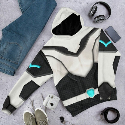 3D Voltron Legendary Defender Shiro Armor Custom Tshirt Hoodie Apparel