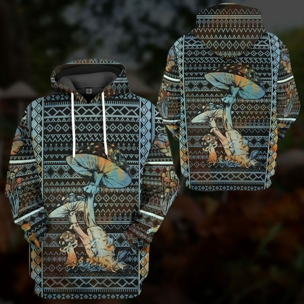 3D Mushroom Custom Tshirt Hoodie Apparel