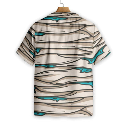 Cool Halloween Mummy Costume Design Hawaiian Shirt,Hawaiian Shirt Gift, Christmas Gift