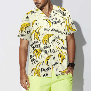 The Crop Of Banana Design Hawaiian Shirt,Hawaiian Shirt Gift, Christmas Gift