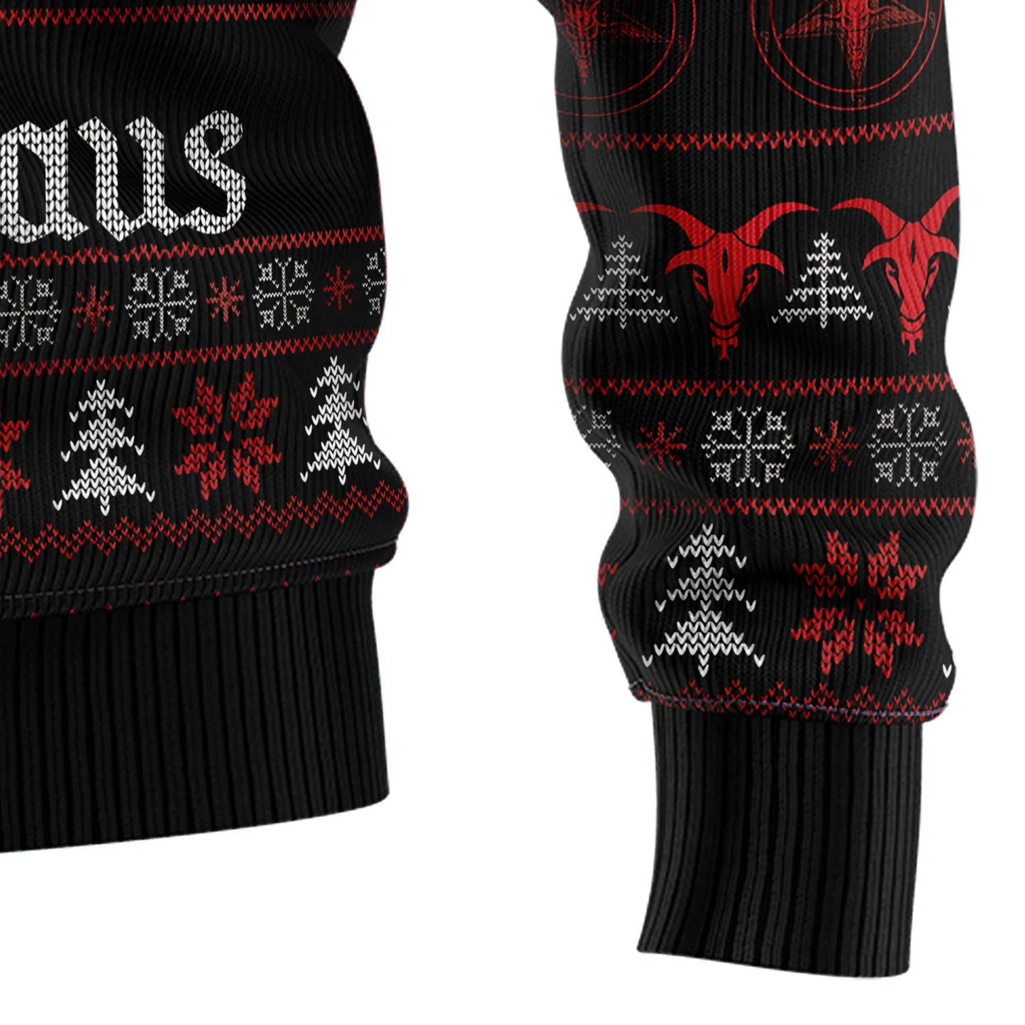 Satan Claus Merry Christmas Hail Satanic Ugly Christmas Sweater, Christmas Gift,Gift Christmas 2024
