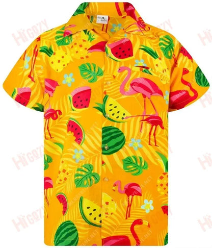 Hawaiian Shirt Summer Short Sleeve Best Hawaiian Shirts Hawaiian Shirts For Women, Hawaiian Shirt Gift, Christmas Gift