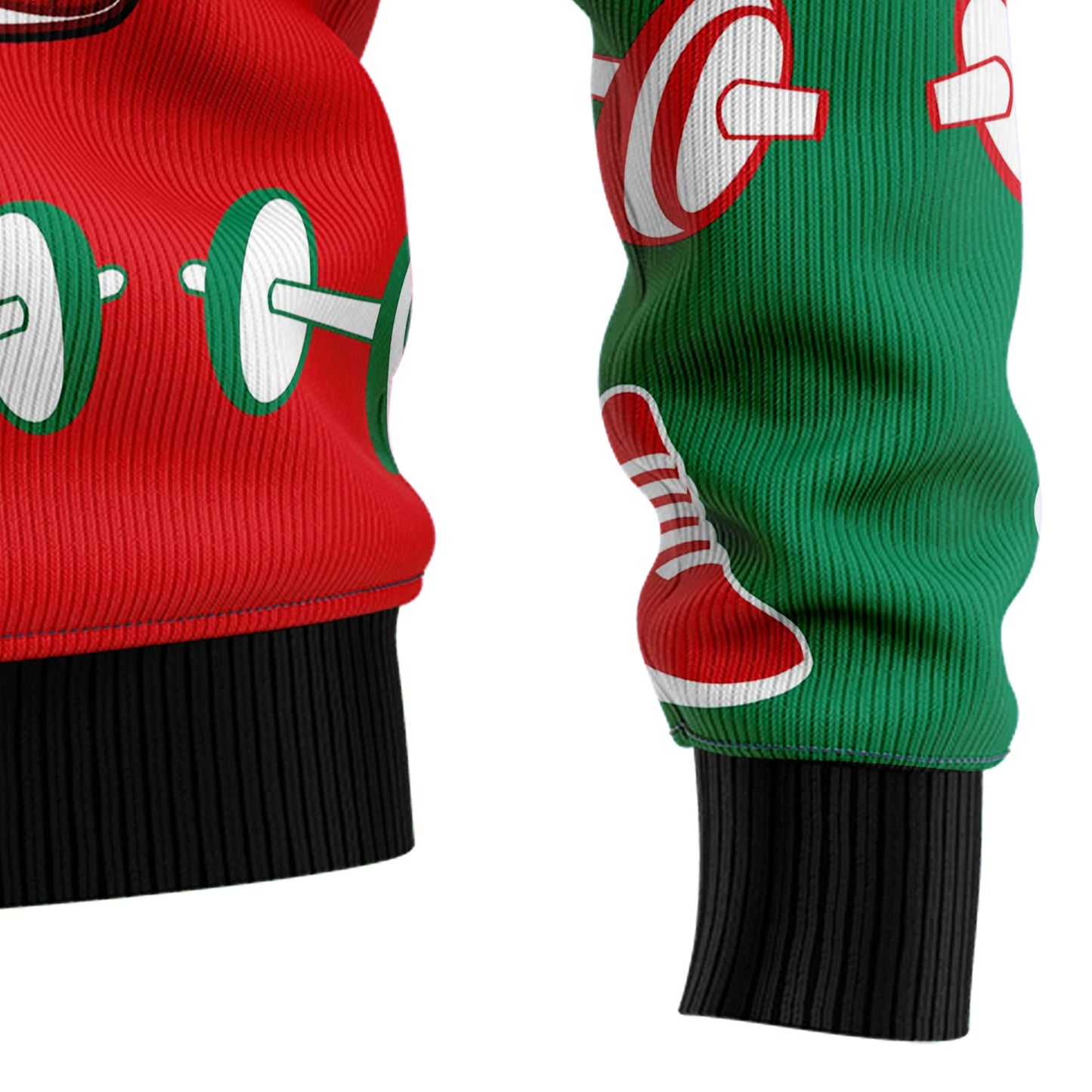 Santa Gym Ugly Christmas Sweater, Christmas Gift,Gift Christmas 2024