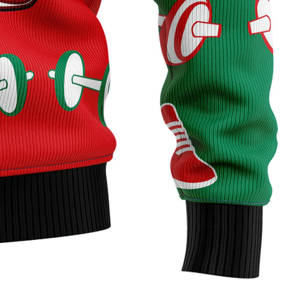 Santa Gym Ugly Christmas Sweater, Christmas Gift,Gift Christmas 2024