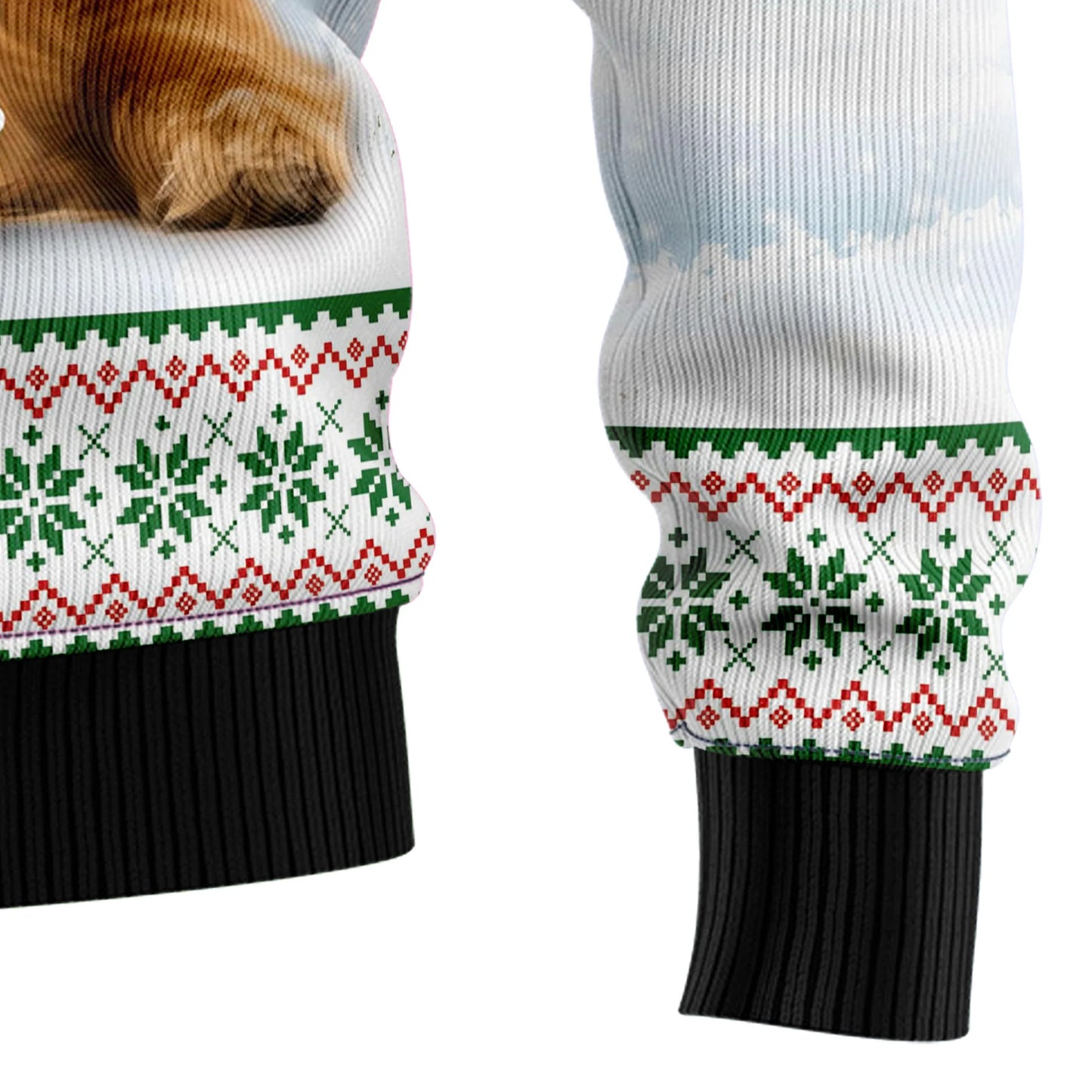 Dreaming Golden Retriever Under Snow Ugly Christmas Sweater,Christmas Ugly Sweater,Christmas Gift,Gift Christmas 2024