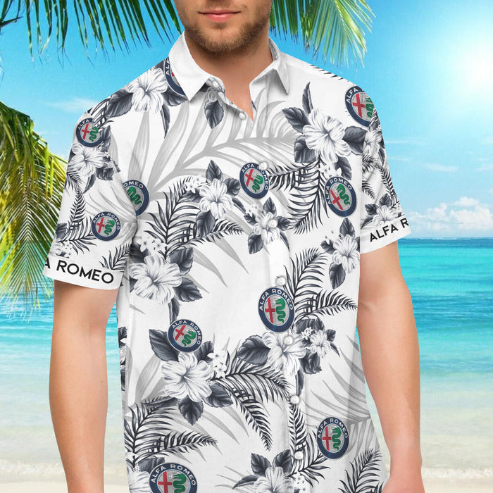 Alfa Romeo Hawaiian Shirt, Christmas Gift