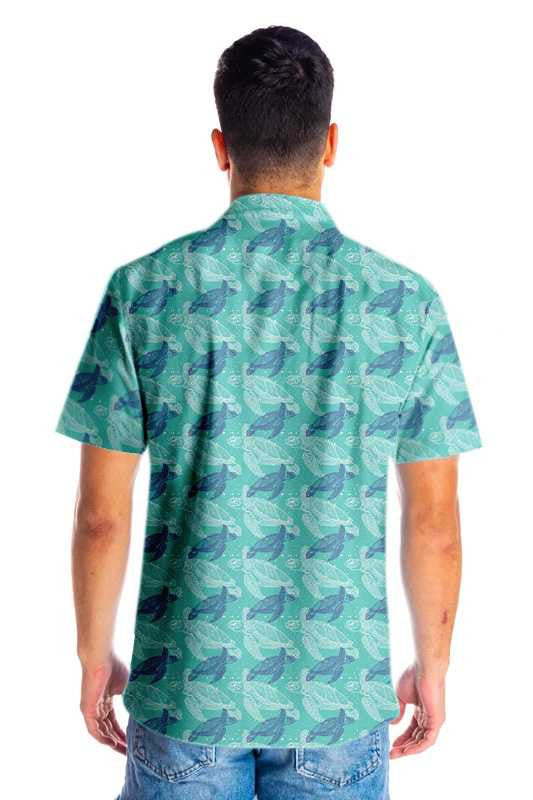 Great Marine Life Sea Turtle Hawaiian Shirt,Hawaiian Shirt Gift, Christmas Gift