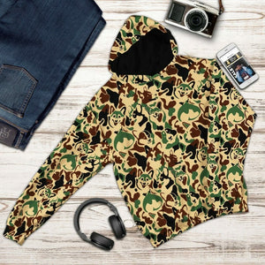 3D Corgi Camouflage Custom Tshirt Hoodie Apparel