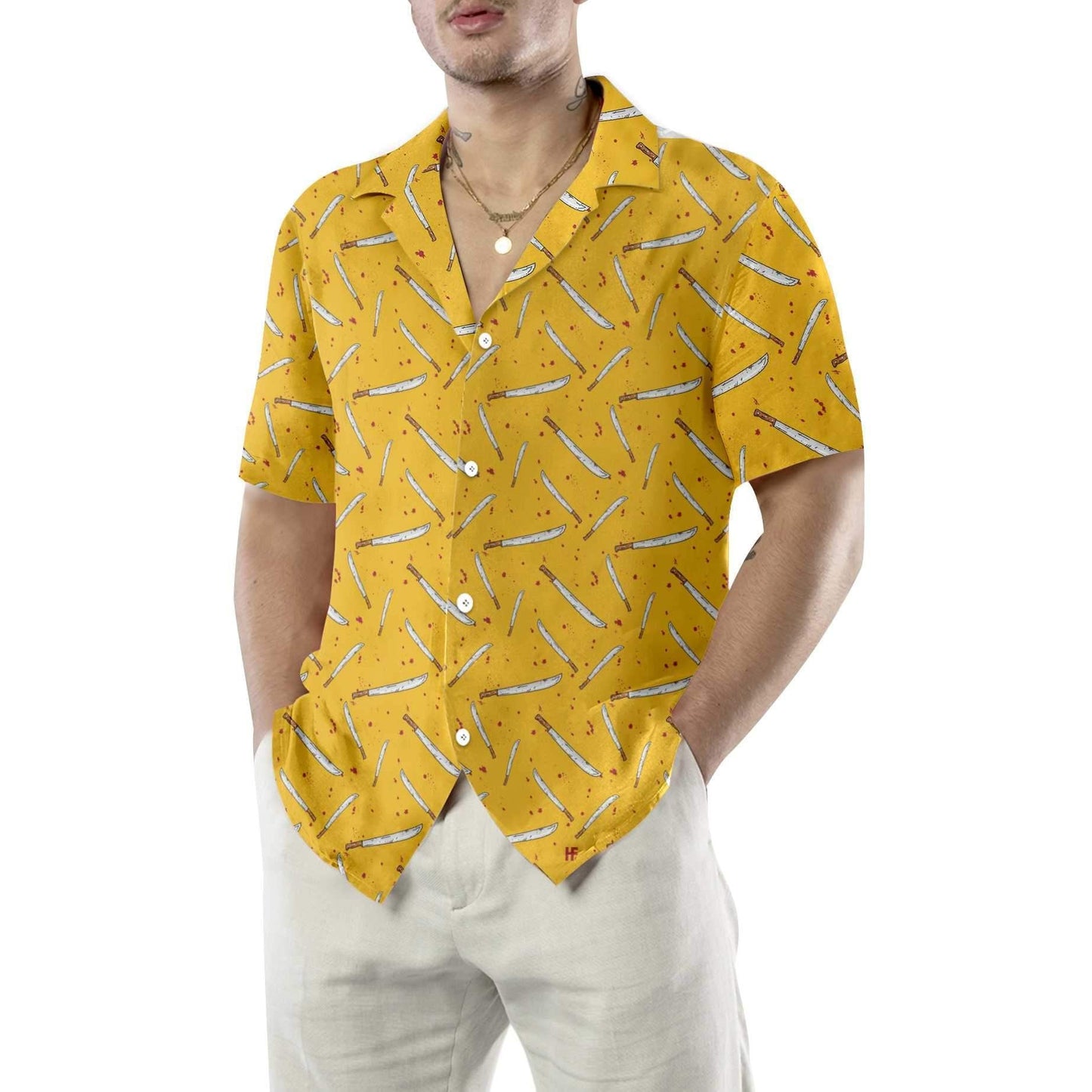 Bloody Halloween Night Hawaiian Shirt, Hawaiian For Gift