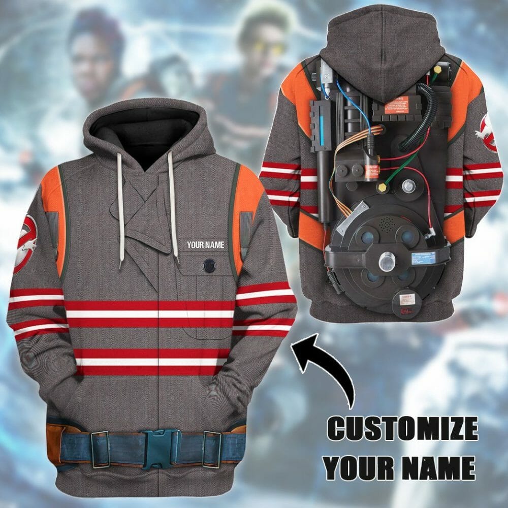 Ghostbusters Answer the Call 2016 Cosplay Custom Name Tshirt Hoodie Apparel