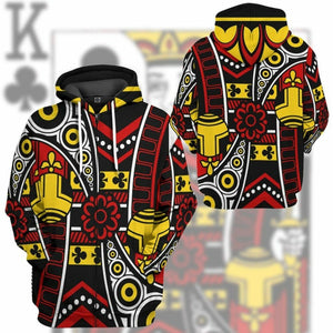 3D King of Clubs Alexandre Custom Tshirt Hoodie Apparel