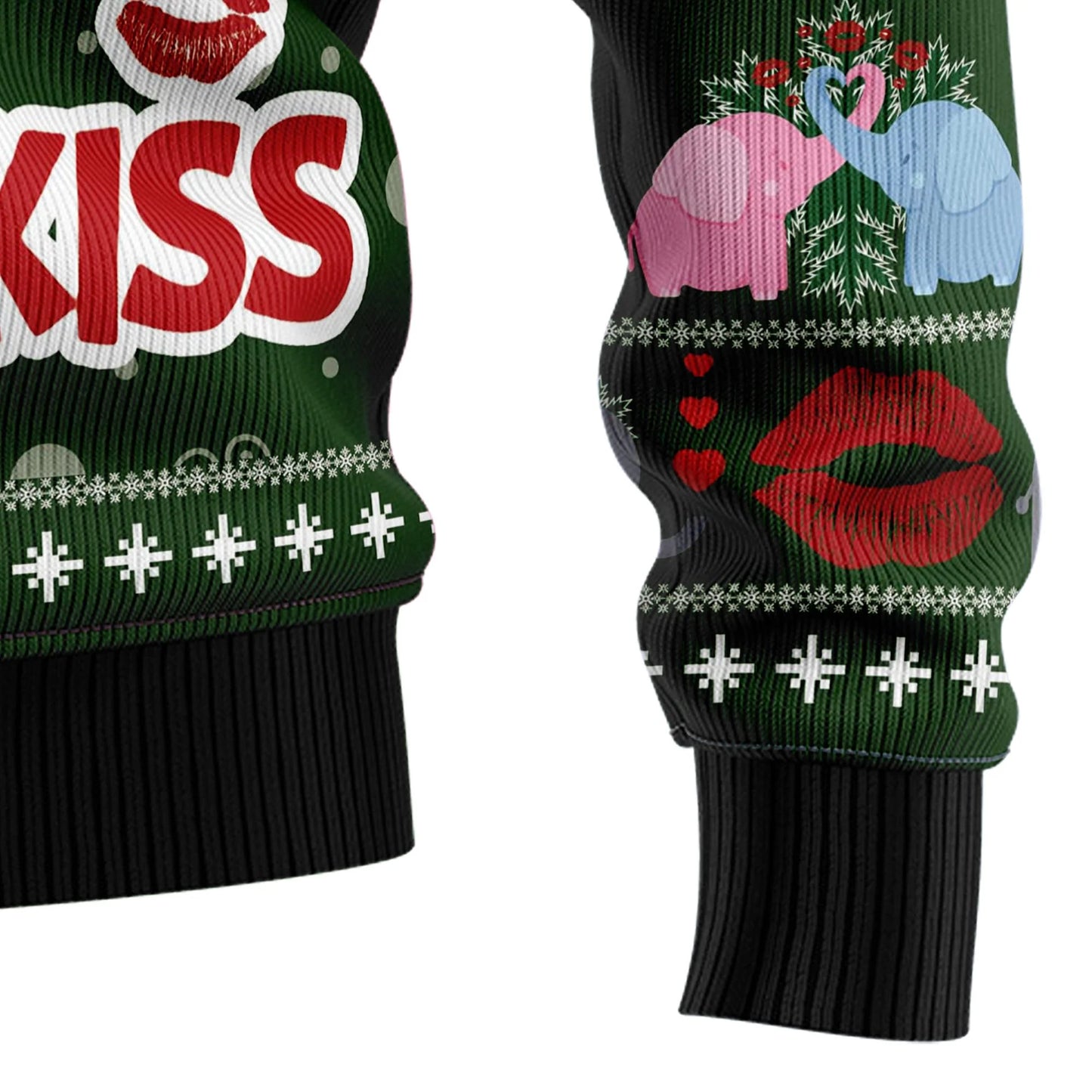 Elephant I Didn't Fart My Butt Blew You A Kiss Ugly Christmas Sweater,Christmas Ugly Sweater,Christmas Gift,Gift Christmas 2024