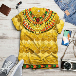 3D Gold Pharaoh Cosplay Custom Tshirt Hoodie Apparel