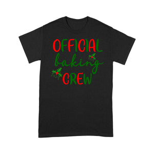 Official Baking Crew Funny Christmas Gift  Tee Shirt Gift For Christmas