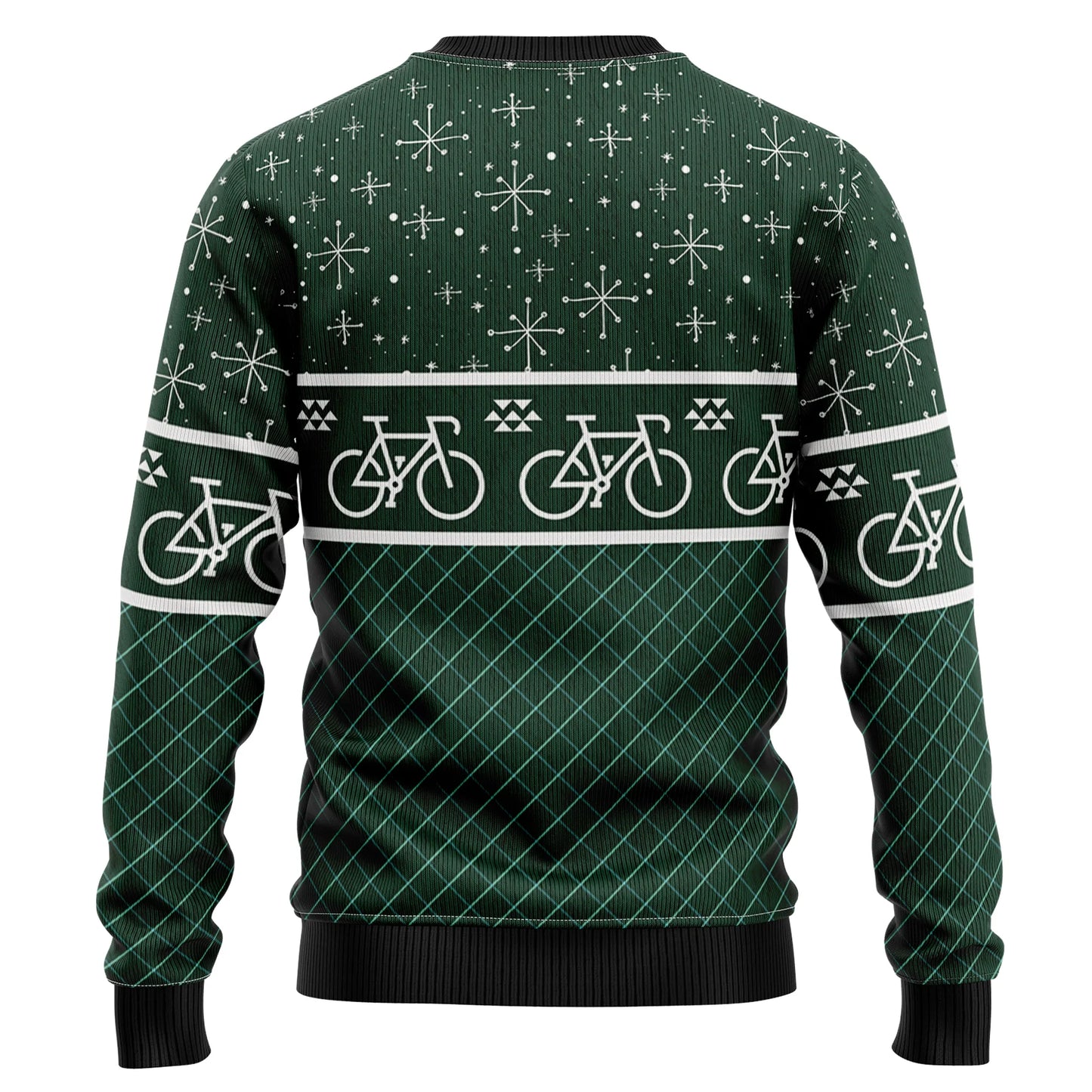 Santa Cycling Ugly Christmas Sweater, Christmas Gift,Gift Christmas 2024